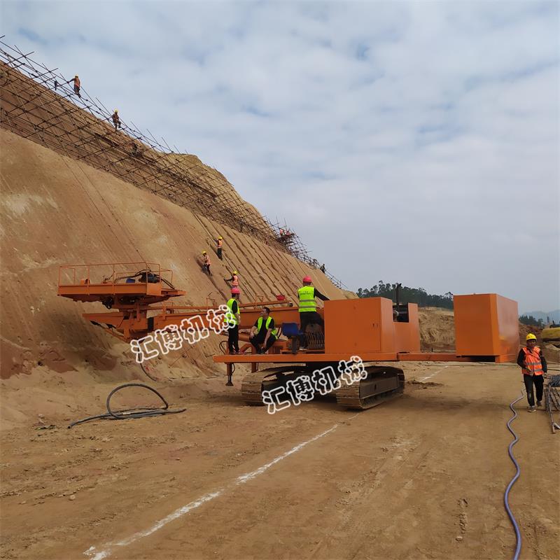 可定做8高邊坡錨桿鉆機，路基錨固鉆機